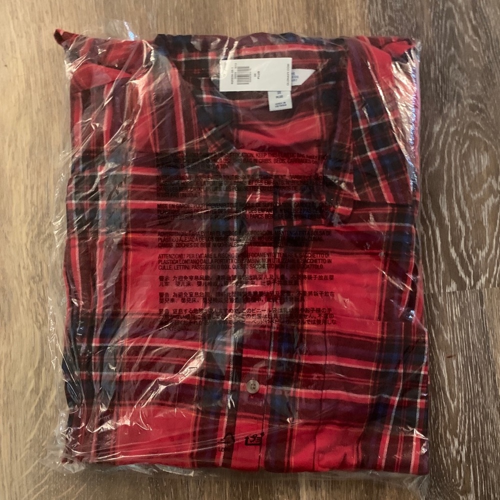 Plaid button up